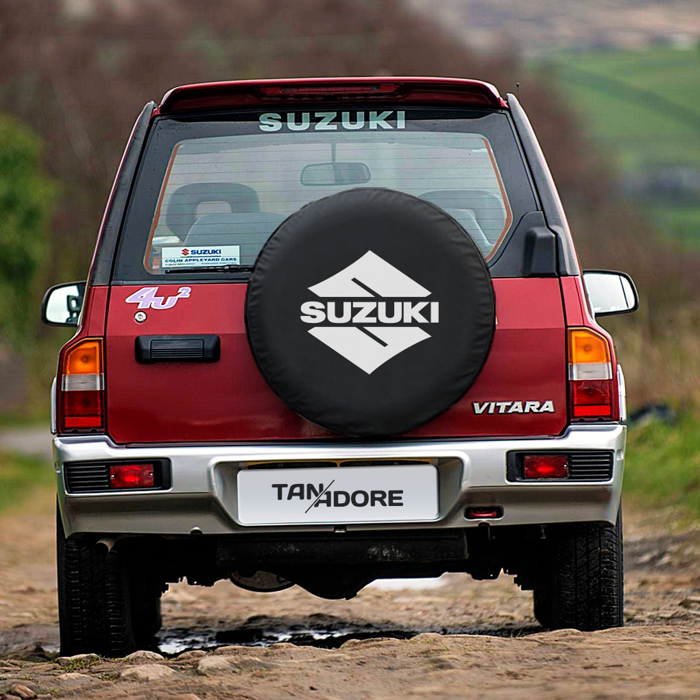 Suzuki Logo Spare Wheel Tire Cover